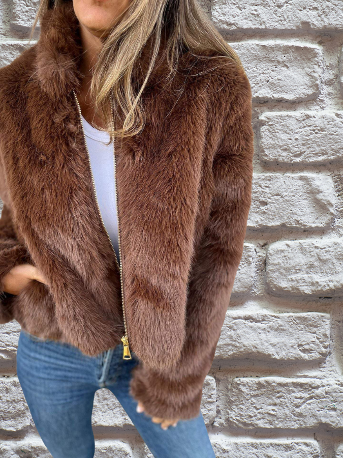 Luxury Soft Women's Coat - Aurora