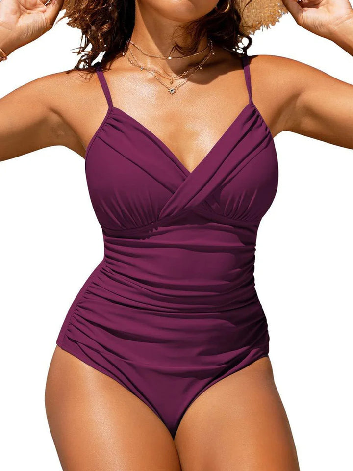 Sammy Jackson™ Sara Plus-Size Swimsuit | Padded & Stylish