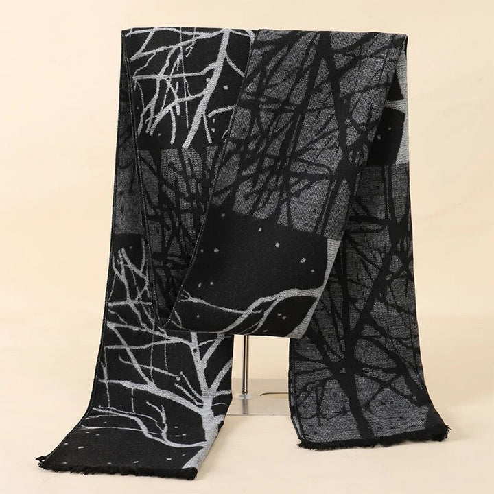 Sammy Jackson™ Checked Scarf | Stylish and warm cashmere scarf