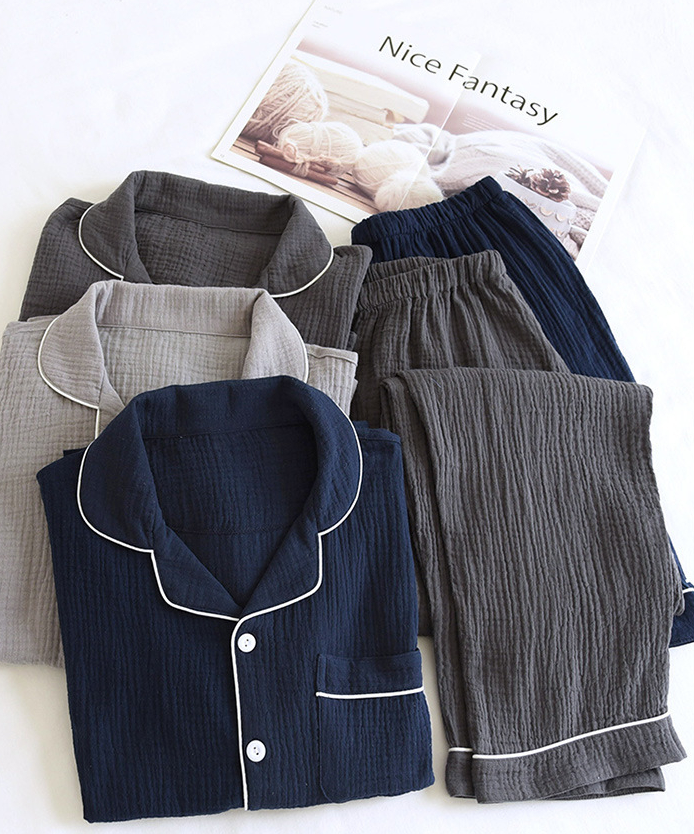 Sammy Jackson™ UltraThin Pyjama | Grote en luchtige katoenen loungewear