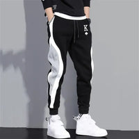 Sammy Jackson™ Spade K Vibes Jogging Pants | Urban match black and gray pants