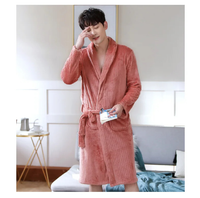 Sammy Jackson™ SnuggleUp Badjas | Fleecebadjas voor mannen