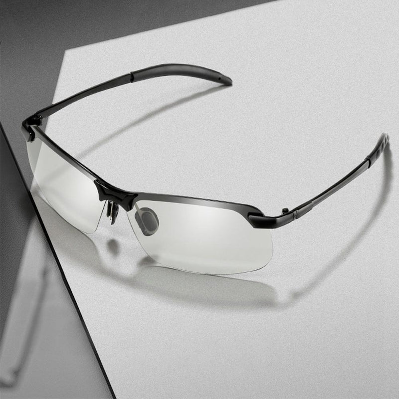Stylish Self-Tinting Polarized Glasses for Day & Night – Nils