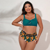 Sammy Jackson™ Adele Plus-Size Bikini | Kleurrijk & Stijlvol