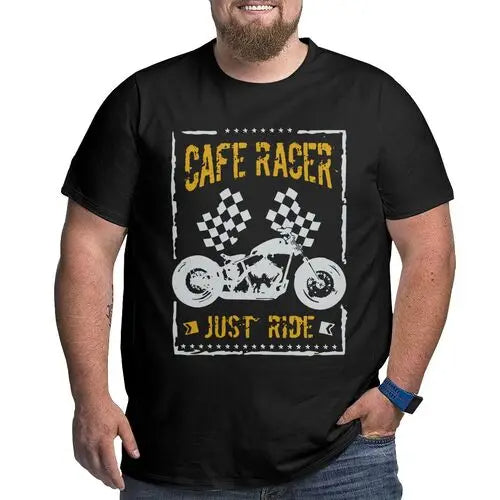 Sammy Jackson™ Full Throttle Motorshirt | Koszulka vintage w rozmiarze plus