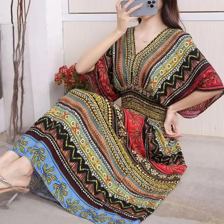 Sammy Jackson™ Sukienka Maxi Mia | Retro i Casual