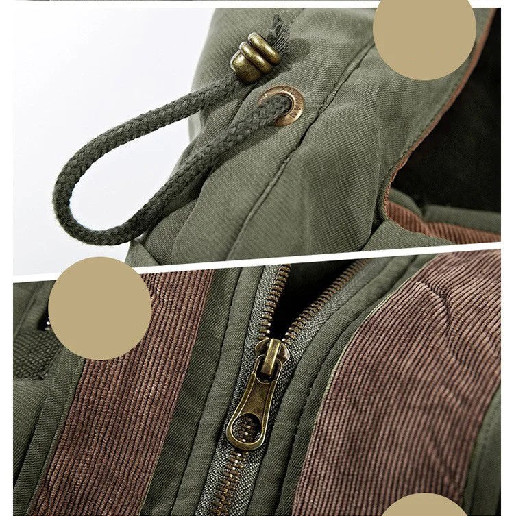Sammy Jackson™ Julian zimowa parka | Długa zimowa kurtka z bawełny