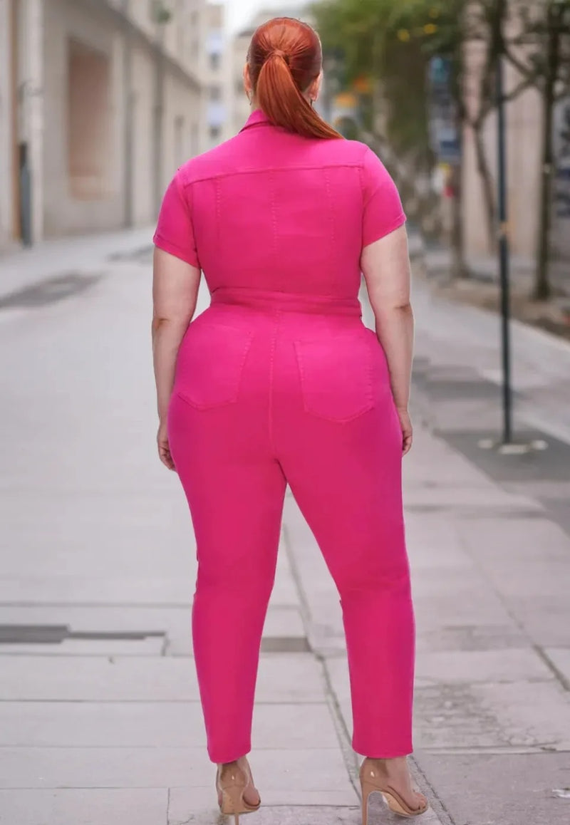 Sammy Jackson™ Isa Plus Size Jumpsuit | Stylish & Casual
