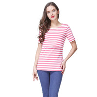 Sammy Jackson™ Kristel Nursing Shirt | Striped & Casual