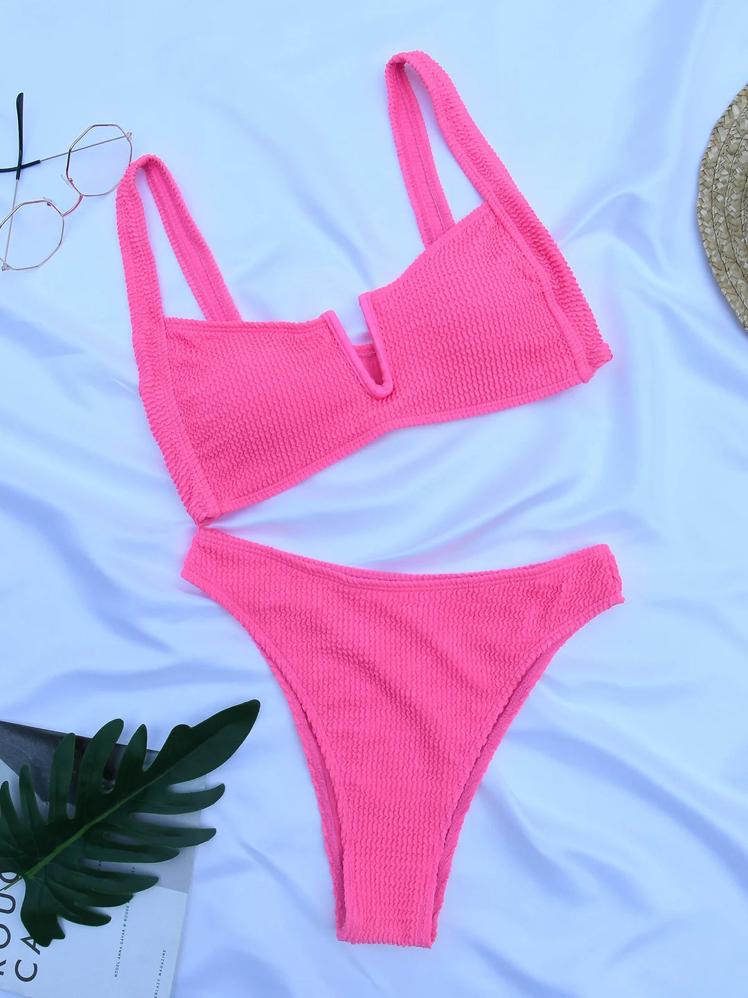 Sammy Jackson™ Haven Geribbelde Bikini | Stylowy i Klasyczny