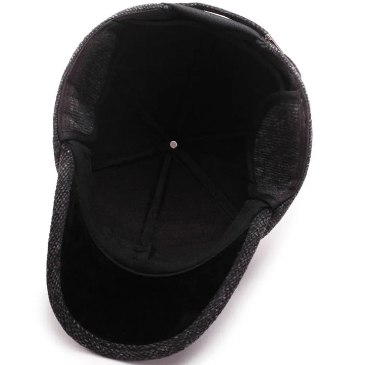 Sammy Jackson™ Classic Winterpet | Nostalgiczna wełniana czapka z napami