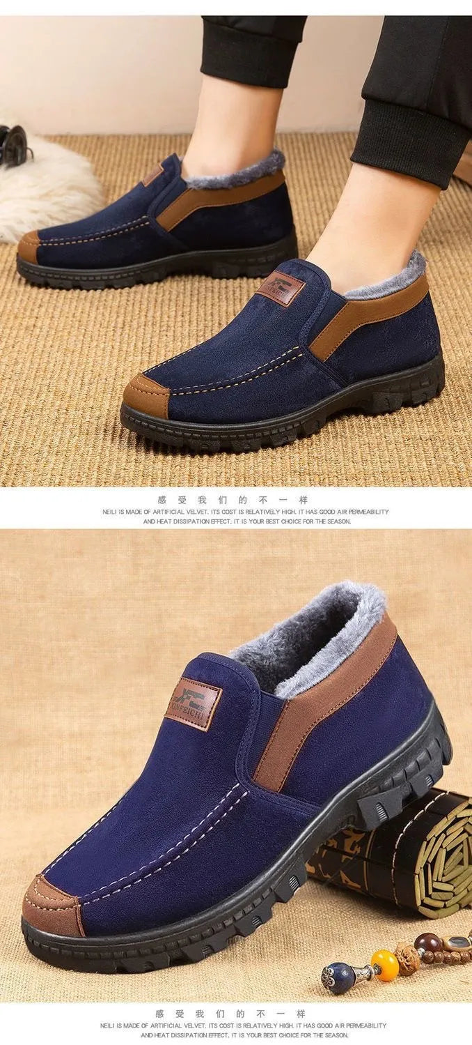 Sammy Jackson™ SnugStep | Warme en stijlvolle schoenen voor koud weer