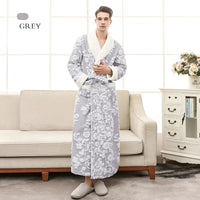 Sammy Jackson™ Szlafrok Jacquard | Ciepły i wygodny szlafrok z polaru