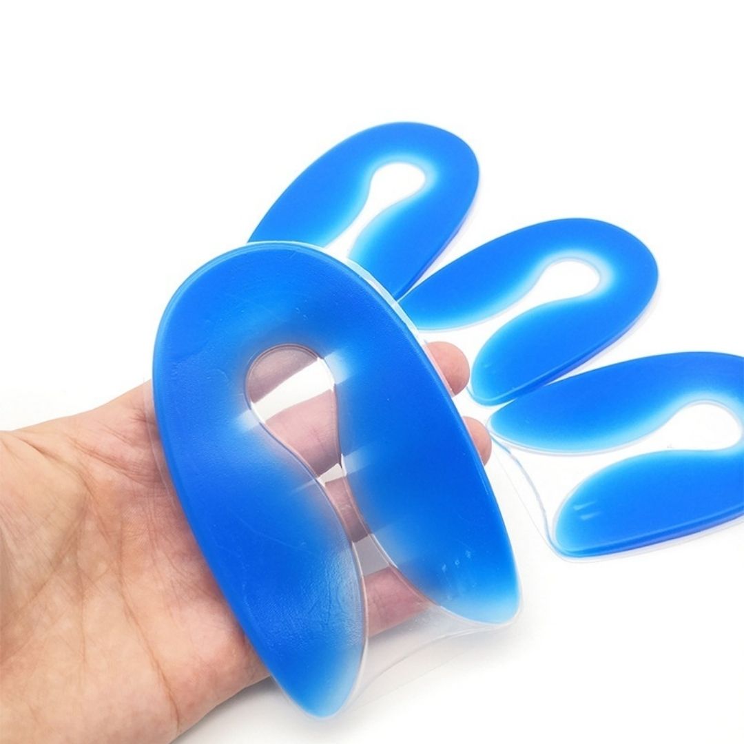 Siliconen Hielkussentjes voor Comfort en Verlichting - HeelGuard