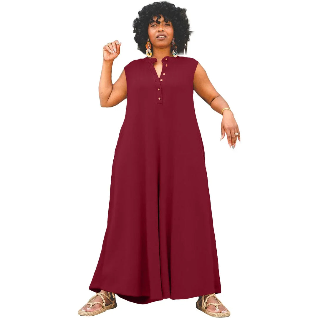 Sammy Jackson™ Jill Plus Size Jumpsuit | Stylish & Casual