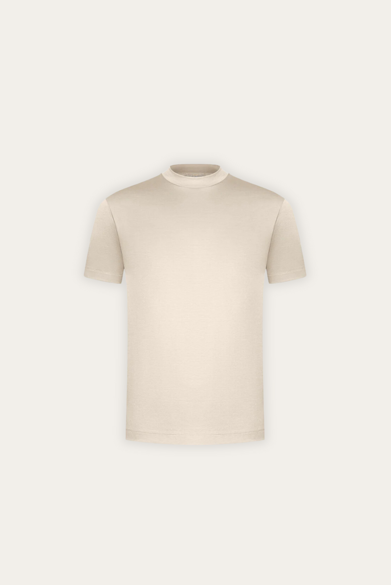 Stijlvol heren T-shirt van gemerceriseerd katoen - Dario