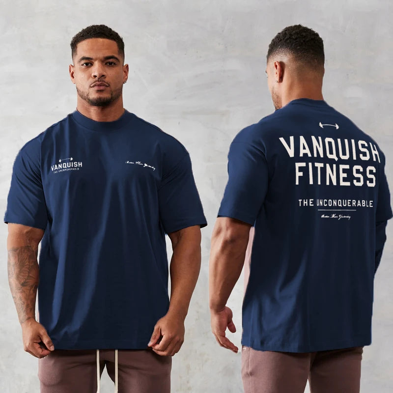 Sammy Jackson™ Oversized Fitness Shirt | Plus size training shirt