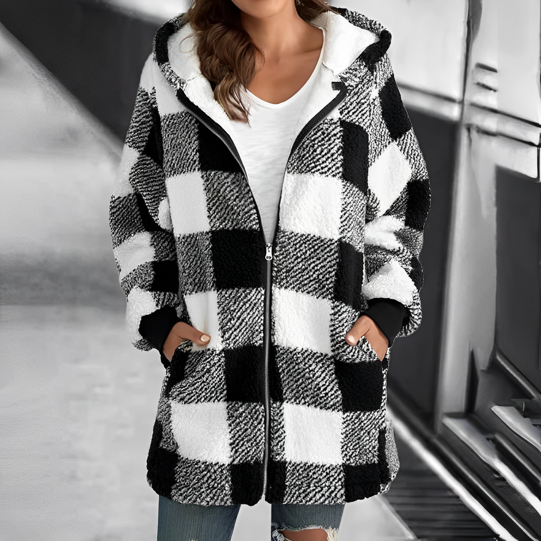 Women's Coat with Hood - Camila