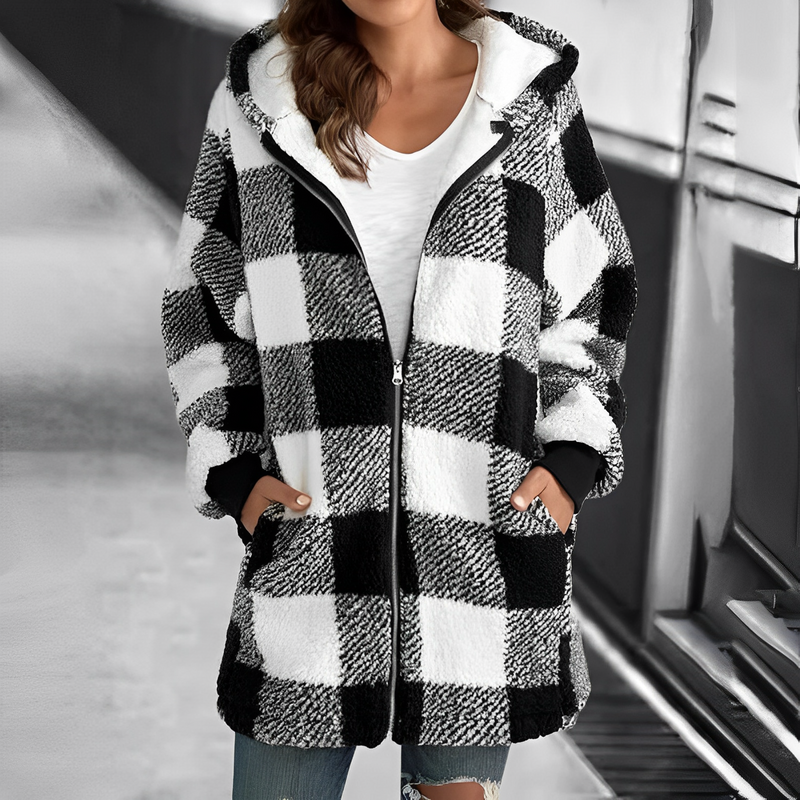 Women's Coat with Hood - Camila