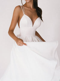 Strappy V-Neck Dress - Noa