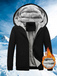 Winter Warm Fleece Jack met Capuchon - Dario