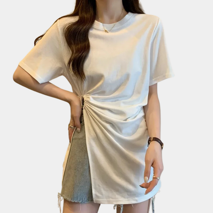 Asymmetrical Top for Women - Sienna