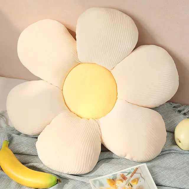 Stijlvol en Comfortabel Bloemvormig Zitkussen - Floral Bliss