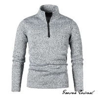Sweter Sammy Jackson™ z zamkiem | Grubszy sweter z półzamkiem