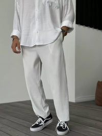 Luxury Men's Trousers in Soft Fabric – Alessio