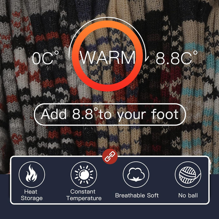Comfortabele Heren Thermosokken (5 Paar) - Kevin