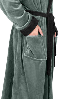Comfortable Men's Fleece Bathrobe - Harry
