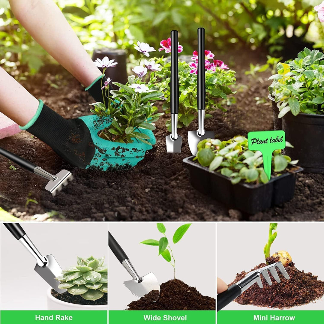 24-delige Bonsai Boomverzorgingsset met Hoog-K koolstofstaal Gereedschap en PU Leren Tas – Sevora