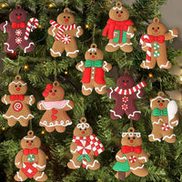 Set of 12 Gingerbread Ornaments - SweetBakes