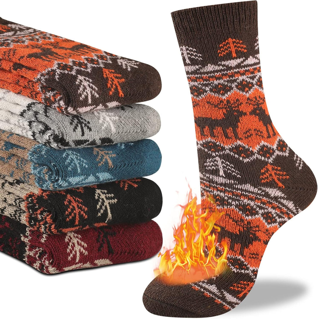 Comfortabele Heren Thermosokken (5 Paar) - Kevin