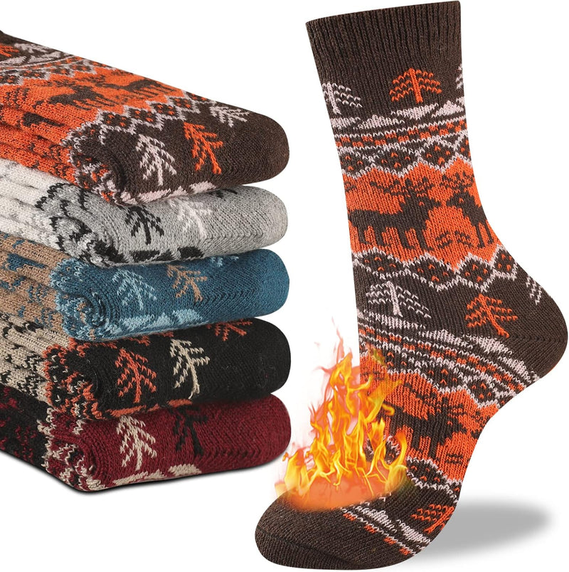 Comfortabele Heren Thermosokken (5 Paar) - Kevin
