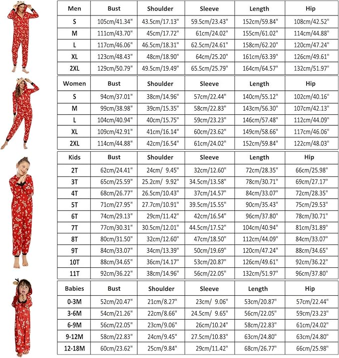 Matching Kerstpyjama's voor het Hele Gezin - FestiveSnug