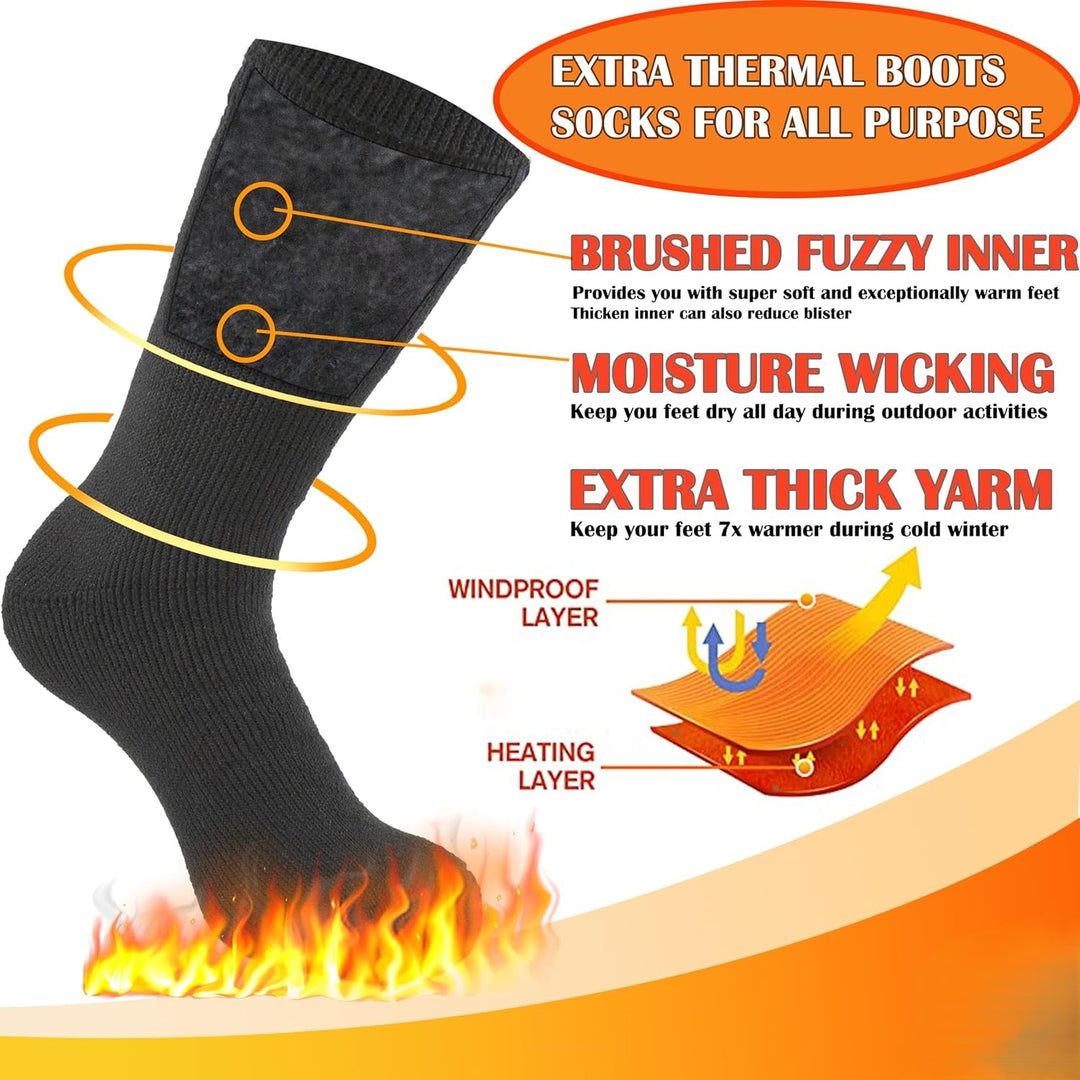 Thermal Wool Socks for Men - Oliver