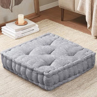 Grote Chenille Vloerkussen voor Meditatie & Yoga