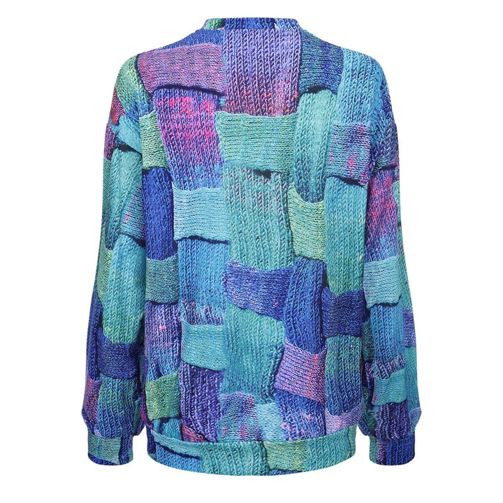 Kleurrijk Sweatshirt met Uniek Design - Vivelle