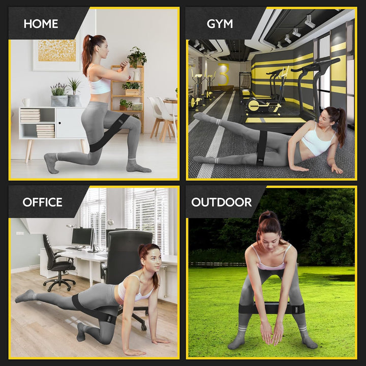 Fabric Resistance Bands for Legs – Ultimate Workout Bands