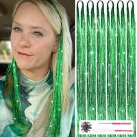 Sparkling Hair Tinsel Kit – Strands of Glitter!