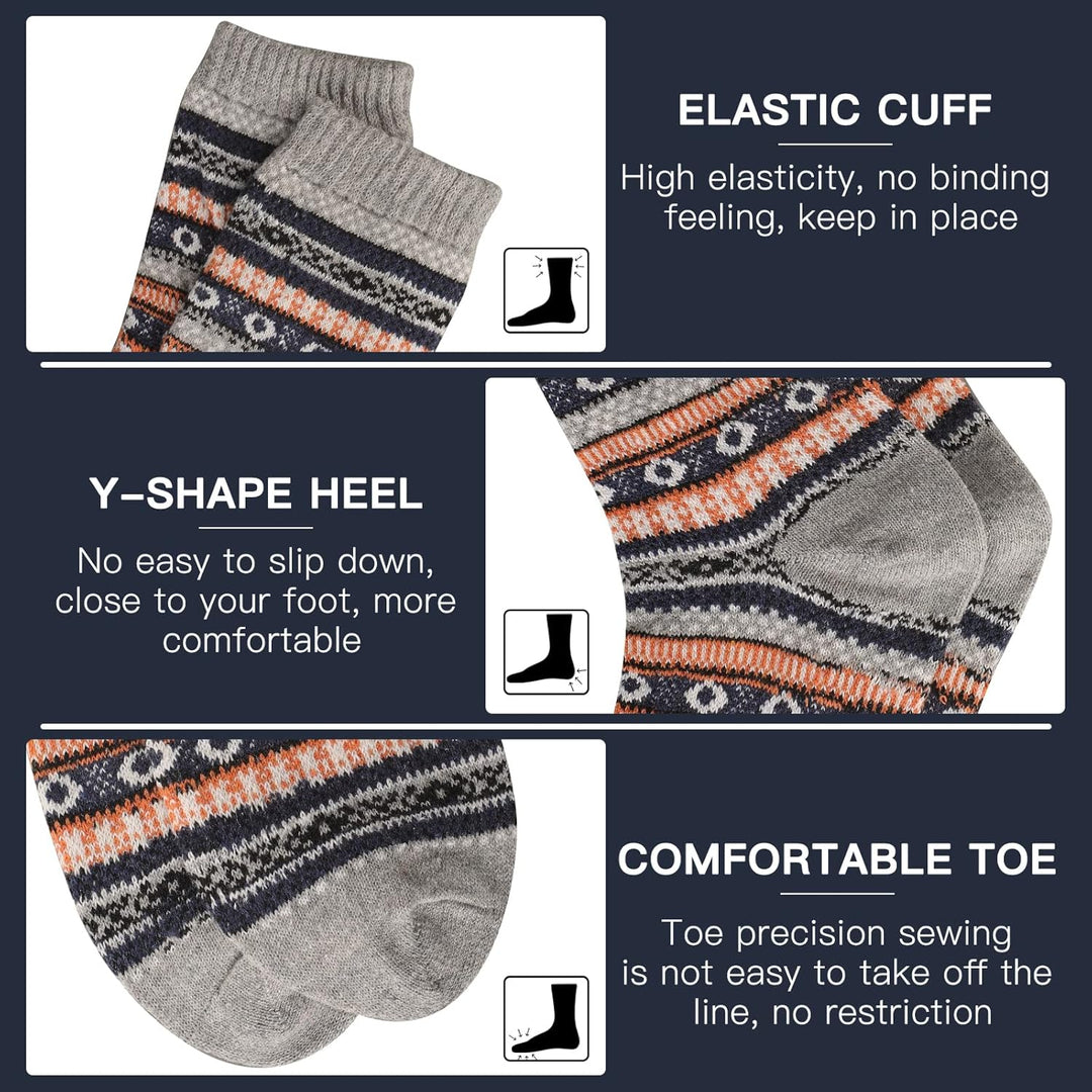 Comfortabele Heren Thermosokken (5 Paar) - Kevin
