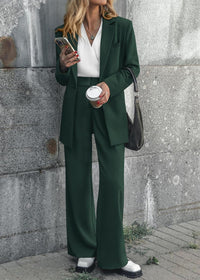 Stijlvolle Blazer en Pantalon Set - Mia