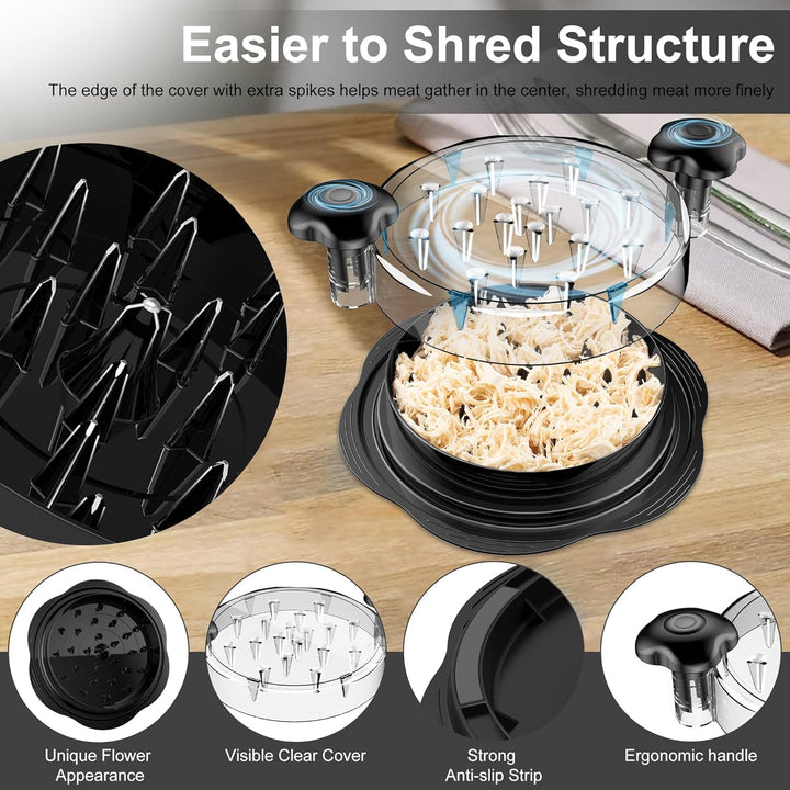 Ergonomische Vlees Shredder