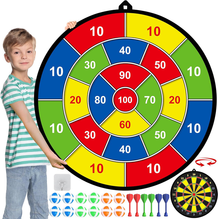 Tarcza do darta Groot dla dzieci z klejącymi piłkami i lotkami - PlayTarget