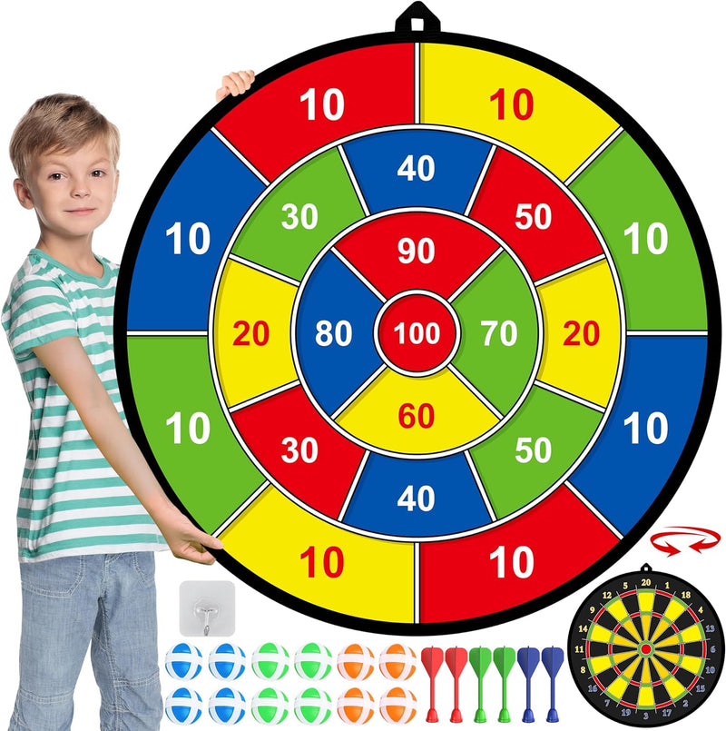 Tarcza do darta Groot dla dzieci z klejącymi piłkami i lotkami - PlayTarget