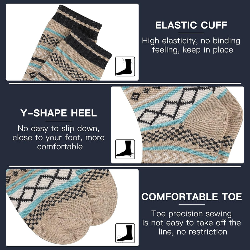 Comfortabele Heren Thermosokken (5 Paar) - Kevin