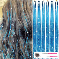 Sparkling Hair Tinsel Kit – Strands of Glitter!