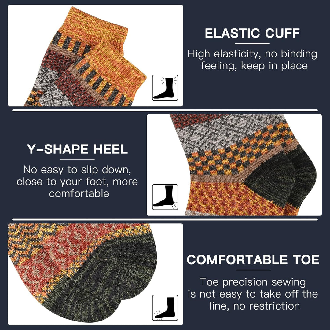 Comfortabele Heren Thermosokken (5 Paar) - Kevin