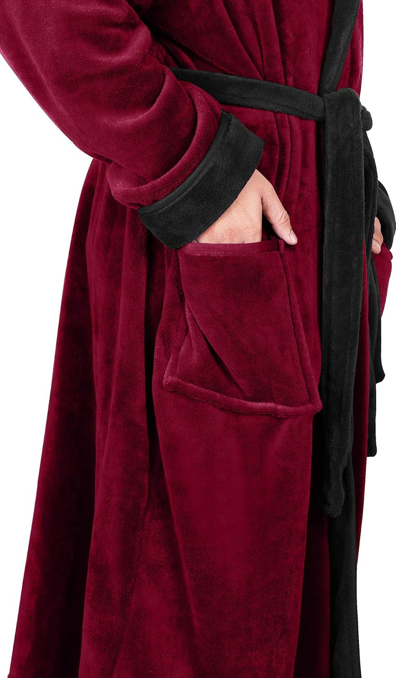 Comfortable Men's Fleece Bathrobe - Harry
